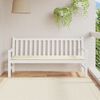 vidaXL Μαξιλάρι Πάγκου Κήπου Κρεμ 180x50x3 εκ. Ύφασμα Oxford
