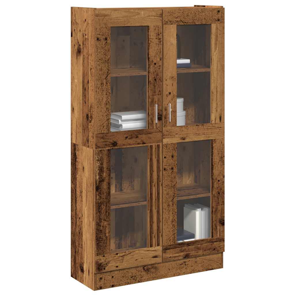 vidaXL Ντουλάπι Όψη Παλαιού Ξύλου 82,5x30,5x150 εκ. Επεξεργασμένο Ξύλο