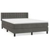 vidaXL &Kappa;&rho;&epsilon;&beta;ά&tau;&iota; Boxspring &mu;&epsilon; &Sigma;&tau;&rho;ώ&mu;&alpha; &Sigma;&kappa;&omicron;ύ&rho;&omicron; &Gamma;&kappa;&rho;&iota; 140x200 &epsilon;&kappa;. &Beta;&epsilon;&lambda;&omicron;ύ&delta;&iota;&nu;&omicron;