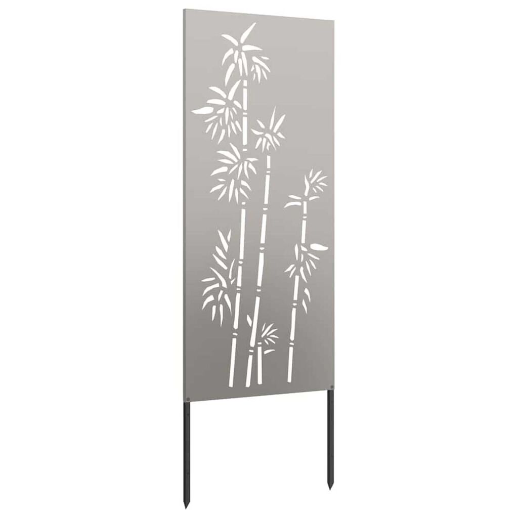 vidaXL Διακοσμητική Πλάκα Κήπου Σκ rusty 50 x 140 cm