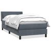 vidaXL Box Spring &Kappa;&rho;&epsilon;&beta;ά&tau;&iota; &mu;&epsilon; &sigma;&tau;&rho;ώ&mu;&alpha; &Sigma;&kappa;&omicron;ύ&rho;&omicron; &gamma;&kappa;&rho;&iota; 100x220 &epsilon;&kappa;. &Beta;&epsilon;&lambda;&omicron;ύ&delta;&iota;&nu;&omicron;