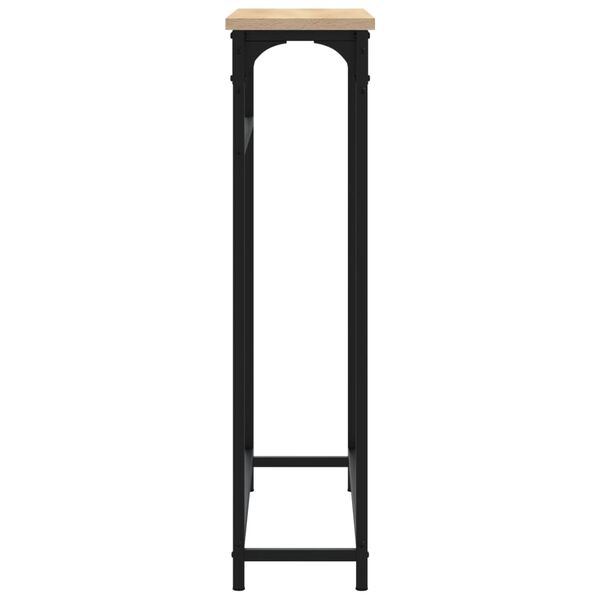 vidaXL Τραπέζι Κονσόλα Sonoma Δρυς 75x19,5x75 εκ. από Επεξεργ. Ξύλο