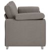 vidaXL Καναπές με μαξιλάρι Taupe 180 x 77 x 82 εκ ύφασμα