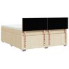 vidaXL &Kappa;&rho;&epsilon;&beta;ά&tau;&iota; Boxspring &mu;&epsilon; &Sigma;&tau;&rho;ώ&mu;&alpha; &Kappa;&rho;&epsilon;&mu; 180x200 &epsilon;&kappa;. &Upsilon;&phi;&alpha;&sigma;&mu;ά&tau;&iota;&nu;&omicron;