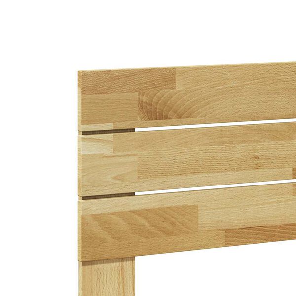 vidaXL κεφαλάρι 75 cm μασίφ ξύλο δρυς