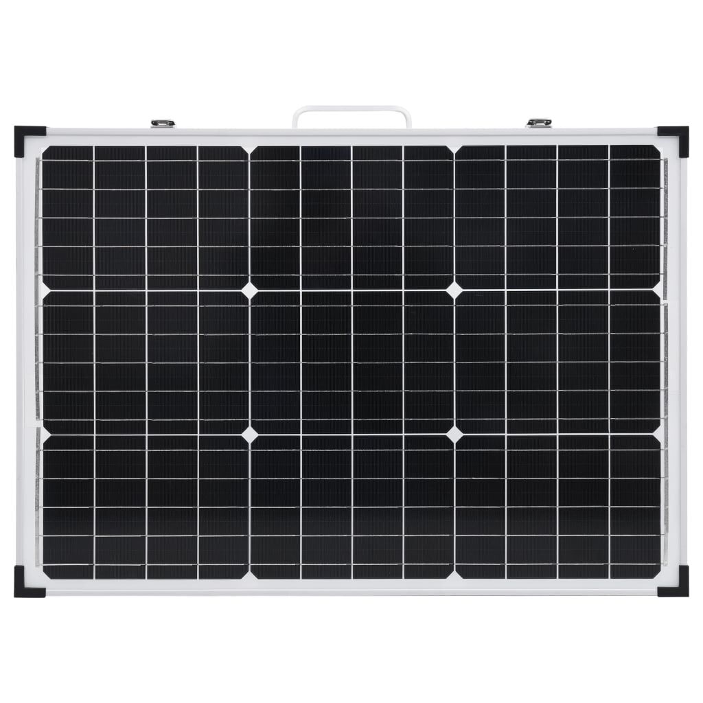 vidaXL Ηλιακή Βαλίτσα με Φωτοβολταϊκά Πάνελ 120 W 12 V