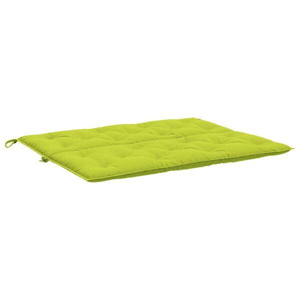vidaXL Μαξιλάρι Πάγκου Κήπου Αν. Πράσινο 120x(50+50)x7εκ Ύφασμα Oxford