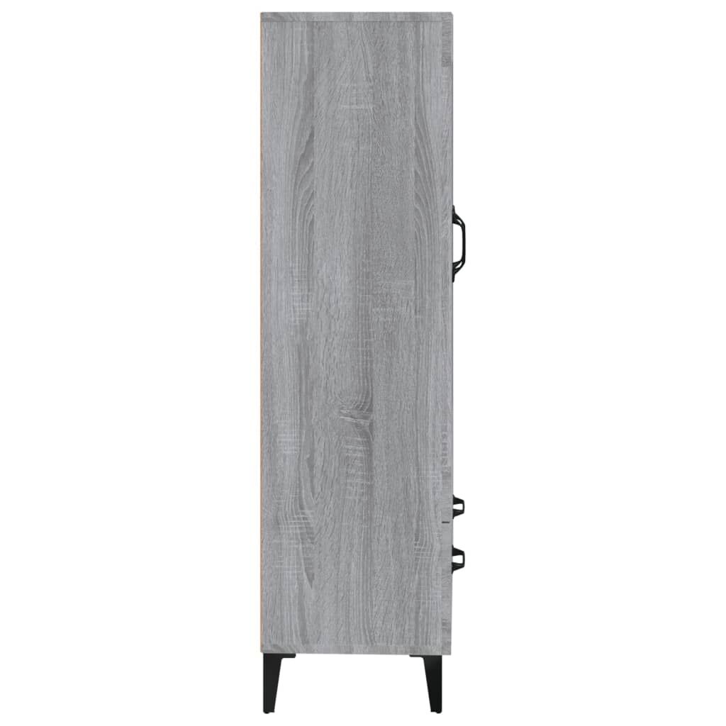 vidaXL Ντουλάπα Γκρι Sonoma 70 x 31 x 115 εκ. από Επεξεργασμένο Ξύλο