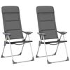 vidaXL &Kappa;&alpha;&rho;έ&kappa;&lambda;&epsilon;&sigmaf; Camping 2 &tau;&epsilon;&mu;. &Gamma;&kappa;&rho;&iota; 58 x 69 x 111 &epsilon;&kappa;. &alpha;&pi;ό &Alpha;&lambda;&omicron;&upsilon;&mu;ί&nu;&iota;&omicron;