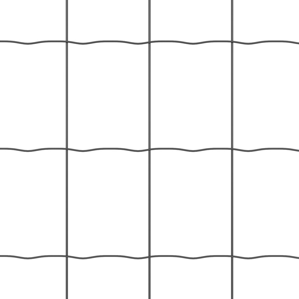 vidaXL Euro Fence με 13 Φλάντζες 0.4x50 μ Γαλβανισμένο Ατσάλι