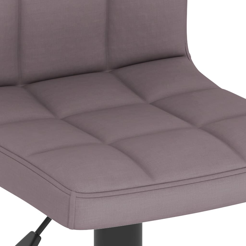 vidaXL Σκαμπό Μπαρ Χρώμα Taupe Υφασμάτινο