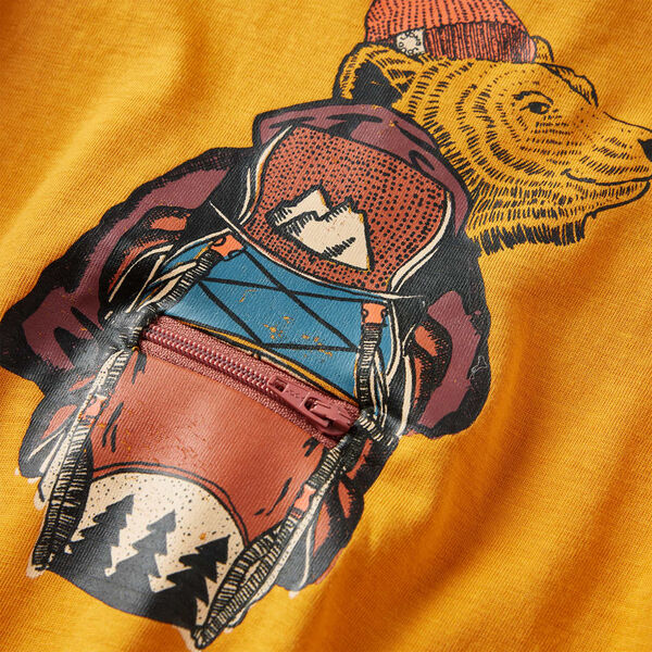 Μπλουζάκι Παιδικό Μακρυμάνικο Ώχρα 92