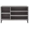 vidaXL Παπουτσοθήκη Γκρι Sonoma 102x36x60 εκ. από Επεξεργασμένο Ξύλο