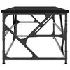 vidaXL Τραπεζάκι Σαλονιού Μαύρο 100 x 50 x 40 εκ. Επεξεργασμένο Ξύλο