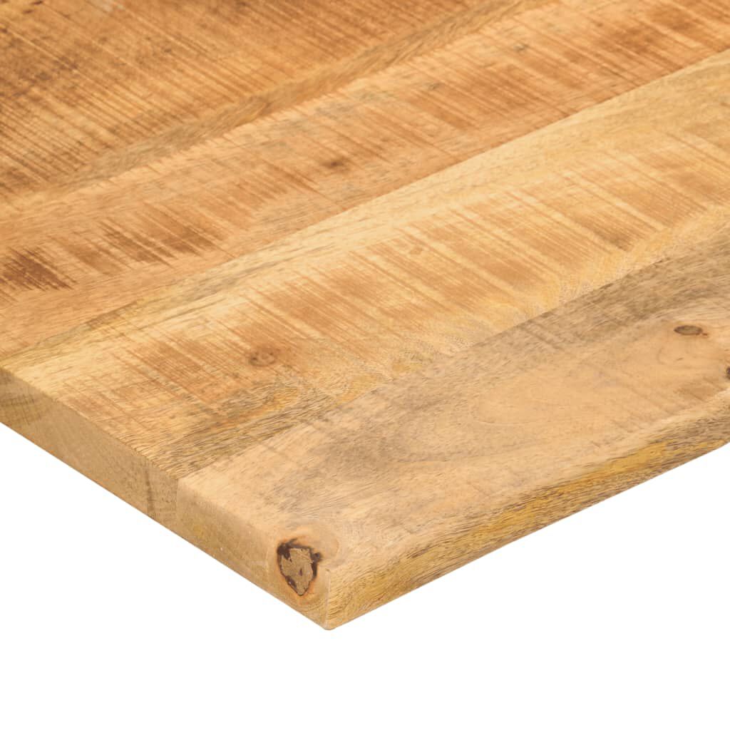 vidaXL Επιφάνεια Γραφείου Καμπύλη 140x60x2,5 εκ Μασίφ Ακατ. Μάνγκο