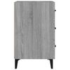 vidaXL Κομοδίνο Γκρι Sonoma 40 x 40 x 66 εκ. από Επεξεργασμένο Ξύλο