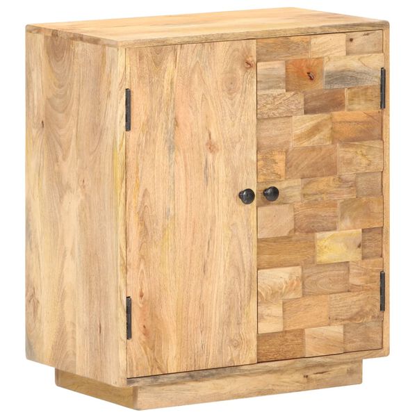 vidaXL Ντουλάπι 60 x 35 x 70 εκ. από Μασίφ Ξύλο Μάνγκο