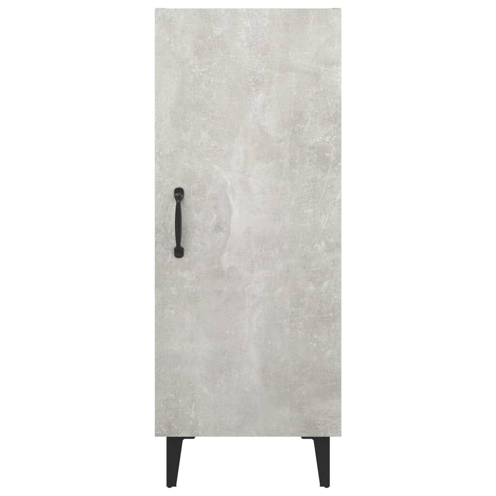 vidaXL Ντουλάπι Γκρι Σκυροδέματος 34,5x34x90 εκ. Επεξεργασμένο Ξύλο