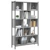 vidaXL Βιβλιοθήκη Γκρι Sonoma 102 x 28 x 172εκ. από Επεξεργασμένο Ξύλο