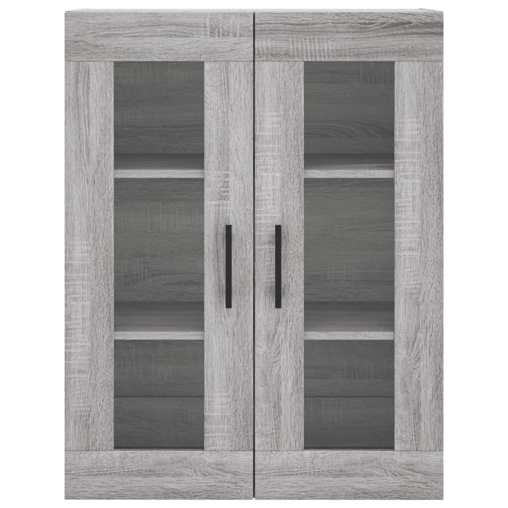 vidaXL Ντουλάπι Τοίχου Γκρι Sonoma 69,5 x 34 x 90 εκ.
