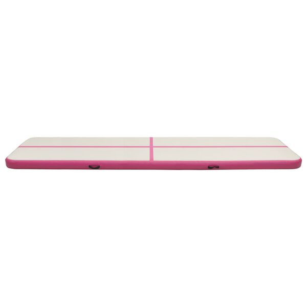 vidaXL Στρώμα Ενόργανης Φουσκωτό Ροζ 700 x 100 x 20 εκ. PVC με Τρόμπα