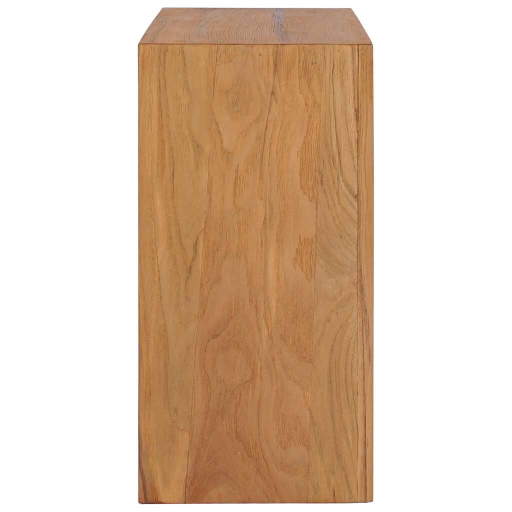 vidaXL Ντουλάπι με Συρτάρια 80 x 30 x 60 εκ. από Μασίφ Ξύλο Teak