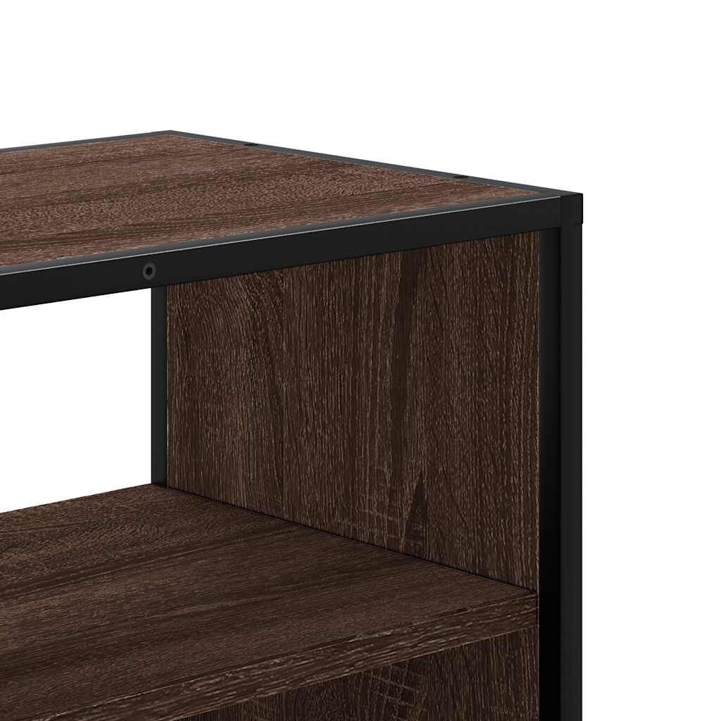 vidaXL Έπιπλο Τηλεόρασης Καφέ Δρυς 60x31x39,5 εκ. Επεξεργασμένο Ξύλο