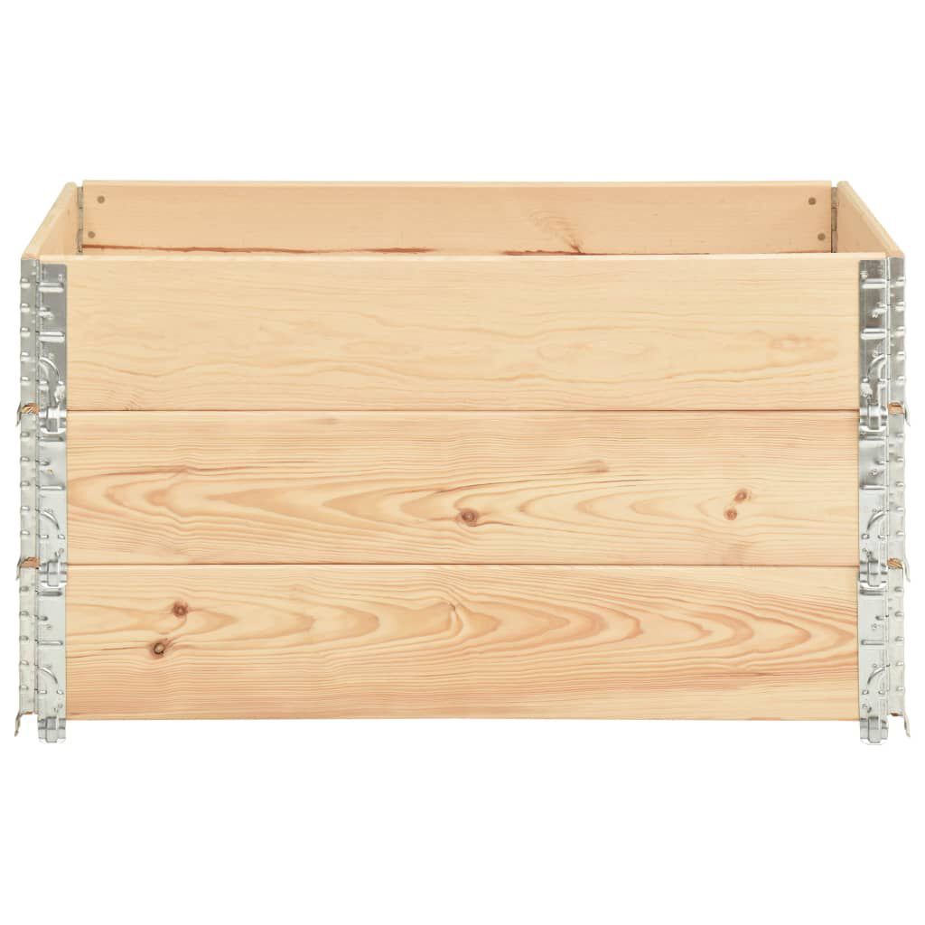 vidaXL Κολάρα Παλέτας 3 τεμ. 50 x 100 εκ. από Μασίφ Ξύλο Πεύκου