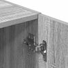 vidaXL Ντουλάπι Κουζίνας Γκρι sonoma 38x41,5x131,5 εκ. Επεξεργ. Ξύλο