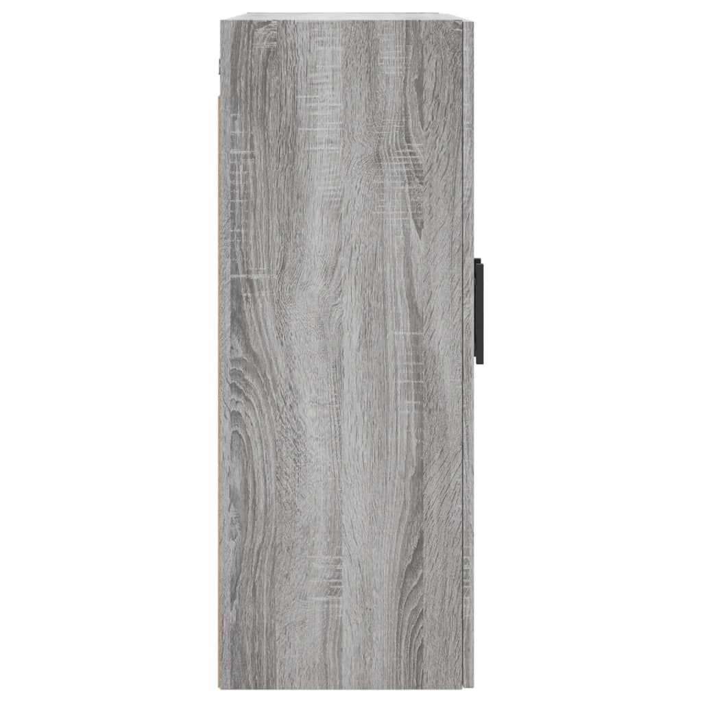 vidaXL Ντουλάπι Τοίχου Γκρι Sonoma 69,5 x 34 x 90 εκ.
