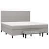 vidaXL &Kappa;&rho;&epsilon;&beta;ά&tau;&iota; Boxspring &mu;&epsilon; &Sigma;&tau;&rho;ώ&mu;&alpha; &Alpha;&nu;&omicron;&iota;&chi;&tau;ό &Gamma;&kappa;&rho;&iota; 200x200 &epsilon;&kappa;. &Upsilon;&phi;&alpha;&sigma;&mu;ά&tau;&iota;&nu;&omicron;