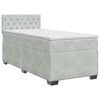vidaXL &Kappa;&rho;&epsilon;&beta;ά&tau;&iota; box spring &mu;&epsilon; &sigma;&tau;&rho;ώ&mu;&alpha; &Alpha;&nu;&omicron;&iota;&chi;&tau;ό &gamma;&kappa;&rho;&iota; 90 x 190 cm &Beta;&epsilon;&lambda;&omicron;ύ&delta;&omicron;