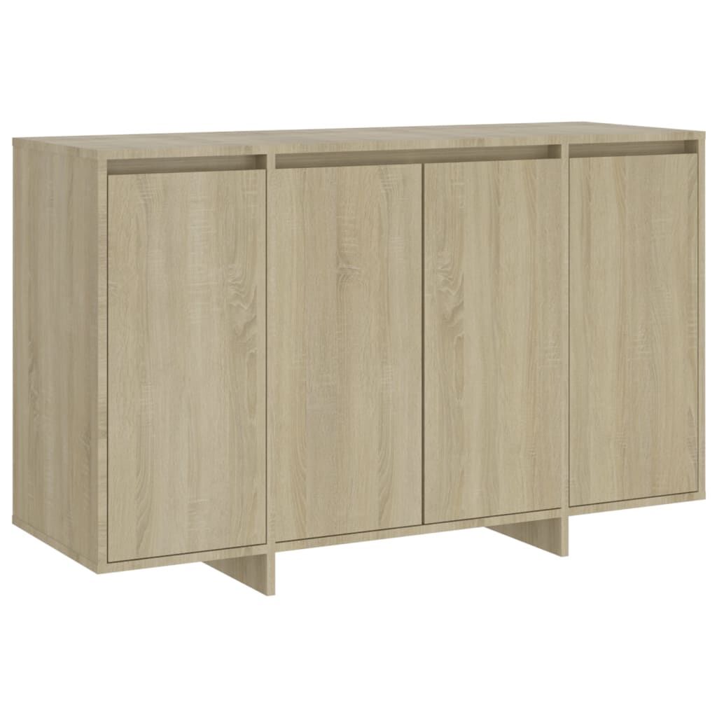 vidaXL Βοηθητικό Ντουλάπι Sonoma Δρυς 120x41x75εκ Επεξεργασμένο Ξύλο