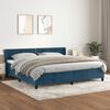 vidaXL &Kappa;&rho;&epsilon;&beta;ά&tau;&iota; Boxspring &mu;&epsilon; &Sigma;&tau;&rho;ώ&mu;&alpha; &Sigma;&kappa;&omicron;ύ&rho;&omicron; &Mu;&pi;&lambda;&epsilon; 200x200 &epsilon;&kappa;. &Beta;&epsilon;&lambda;&omicron;ύ&delta;&iota;&nu;&omicron;