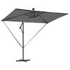 vidaXL Ομπρέλα Cantilever Banana Ανθρακί 294 x 200 x 254 εκ.