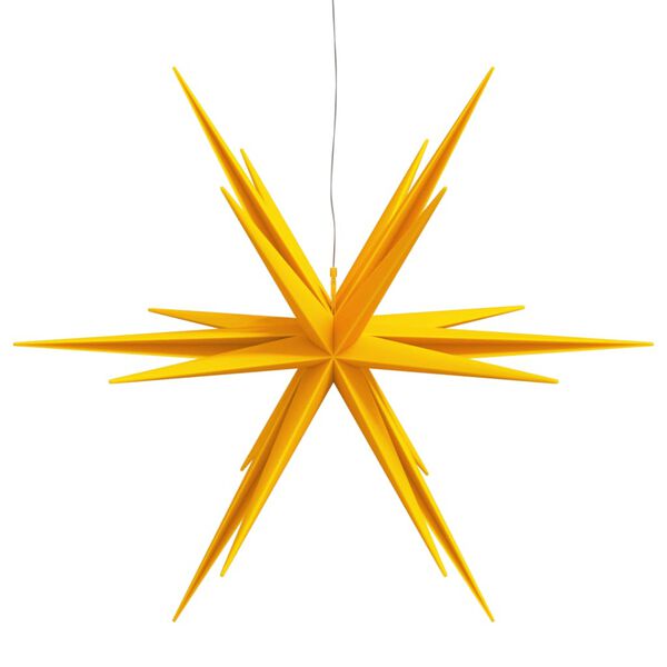 vidaXL Φωτιστικό Χριστουγεννιάτικο με LED Αναδιπλούμενο Κίτρινο 100 εκ