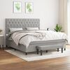 vidaXL &Kappa;&rho;&epsilon;&beta;ά&tau;&iota; Boxspring &mu;&epsilon; &Sigma;&tau;&rho;ώ&mu;&alpha; &Alpha;&nu;. &Pi;&rho;ά&sigma;&iota;&nu;&omicron; 160x200&epsilon;&kappa; &Upsilon;&phi;&alpha;&sigma;&mu;ά&tau;&iota;&nu;&omicron;