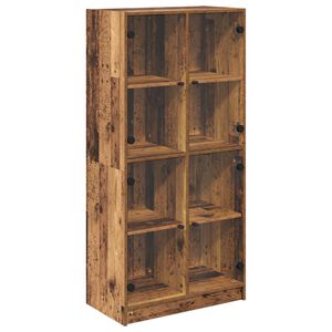 vidaXL Highboard &Pi;&alpha;&lambda;&iota;ό &Xi;ύ&lambda;&omicron; 68 x 37 x 142 &epsilon;&kappa; &Epsilon;&pi;&epsilon;&xi;&epsilon;&rho;&gamma;&alpha;&sigma;&mu;έ&nu;&omicron; &Xi;ύ&lambda;&omicron;