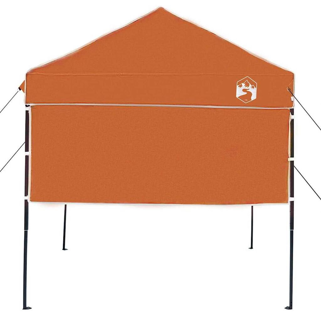 vidaXL Σκηνή Canopy Pop-up Πορτοκαλί 200 x 200 cm ύφασμα