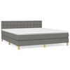 vidaXL &Kappa;&rho;&epsilon;&beta;ά&tau;&iota; Boxspring &mu;&epsilon; &Sigma;&tau;&rho;ώ&mu;&alpha; &Sigma;&kappa;&omicron;ύ&rho;&omicron; &Gamma;&kappa;&rho;&iota; 160x200 &epsilon;&kappa; &Upsilon;&phi;&alpha;&sigma;&mu;ά&tau;&iota;&nu;&omicron;