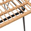 vidaXL Σετ Τραπεζαρίας Κήπου 5 Τεμαχίων από Συνθετικό Ρατάν