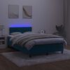 vidaXL &Kappa;&rho;&epsilon;&beta;ά&tau;&iota; Boxspring &mu;&epsilon; &Sigma;&tau;&rho;ώ&mu;&alpha; & LED &Sigma;&kappa;. &Mu;&pi;&lambda;&epsilon; 120x200&epsilon;&kappa;. &Beta;&epsilon;&lambda;&omicron;ύ&delta;&iota;&nu;&omicron;