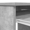 vidaXL Γραφείο Γκρι Σκυροδέματος 86x49x76 εκ. Επεξεργασμένο Ξύλο