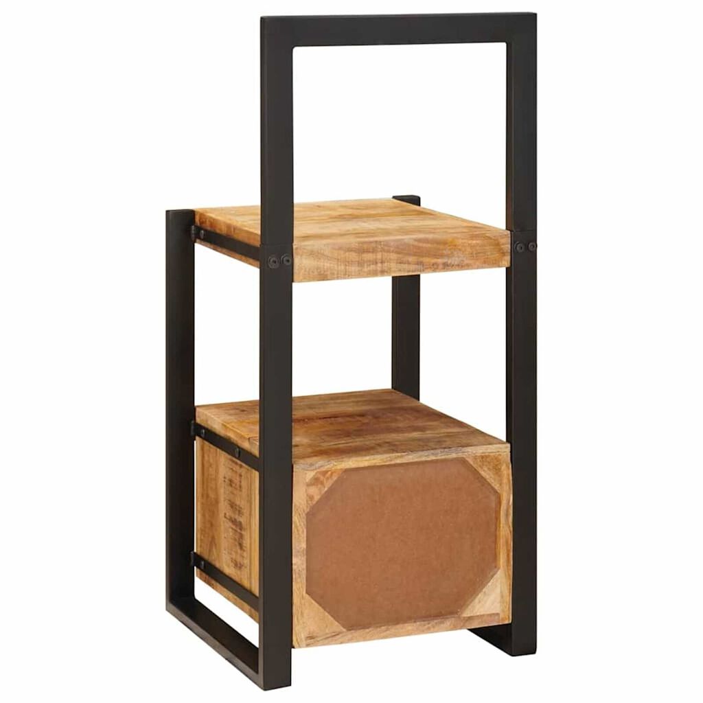 vidaXL Βάση Ρούχων με συρτάρι Καφέ 40 x 40 x 90 cm Μασίφ ξύλο μάνγκο