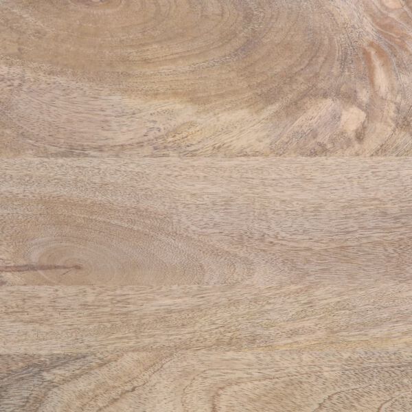 vidaXL Έπιπλο Τηλεόρασης Λευκό 70x34x46 εκ. από Μασίφ Ξύλο Μάνγκο