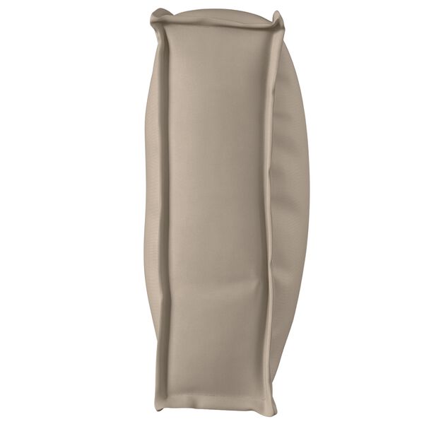 vidaXL Μαξιλάρι παλέτας για πλάτη Taupe 120 x 40 x 12 cm Ύφασμα Oxford