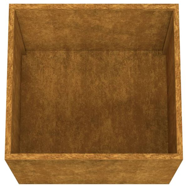 vidaXL Ζαρντινιέρα 49x47x46 εκ. Ατσάλι Σκληρυθέν στον Αέρα