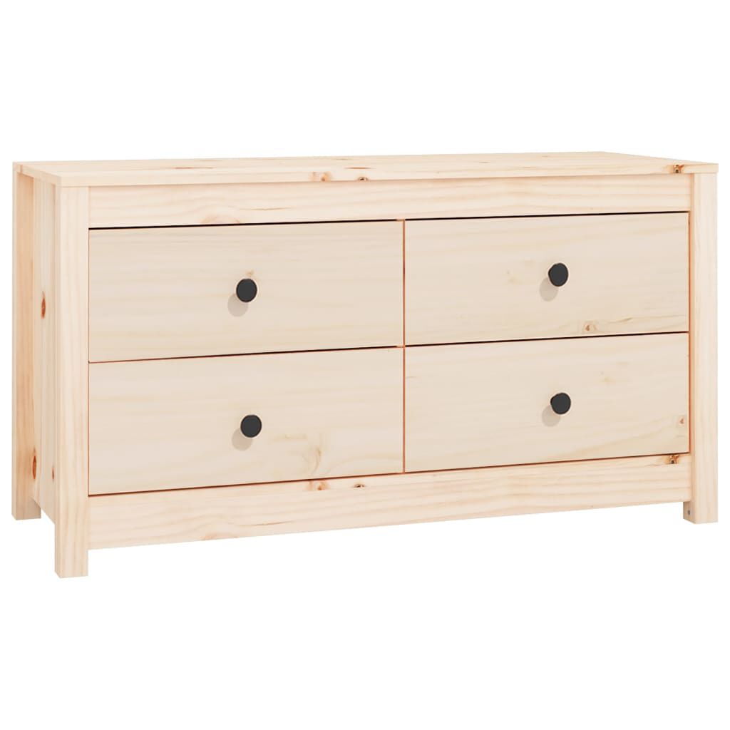 vidaXL Βοηθητικό Ντουλάπι 100x40x54 εκ. από Μασίφ Ξύλο Πεύκου