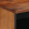 vidaXL Κομοδίνο καφέ μελί 40 x 33 x 46 εκ. Μασίφ ξύλο μάνγκο