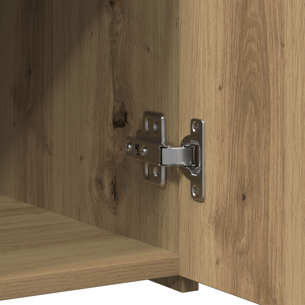 vidaXL Μπουφές Artisan Oak 30x42,5x93 εκ. Κατασκευασμένο από ξύλο